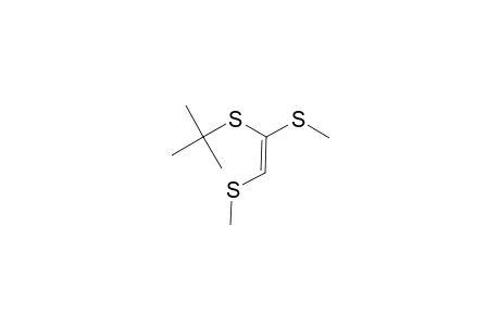 (Z)-1,2-BIS-(METHYLTHIO)-1-(TERT.-BUTYLTHIO)-ETHENE