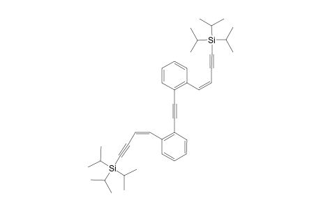 BIS-[2-((1Z)-4-(TRIISOPROPYLSILYL)-1-BUTEN-3-YNYL)-PHENYL]-ACETYLENE