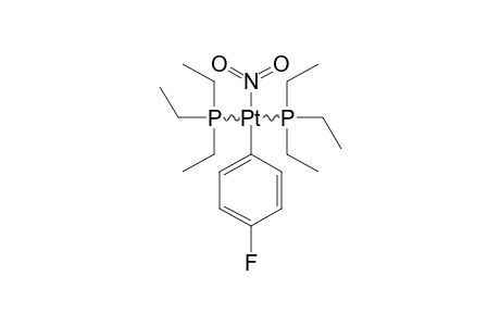 TRANS-NITRO-4-FLUOROPHENYL-BIS-(TRIETHYLPHOSPHINE)-PLATINUM-(II)