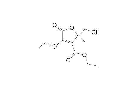 Ethyl 2-(Chloromethyl)-4-ethoxy-2,5-dihydro-2-methyl-5-oxofuran-3-carboxylate