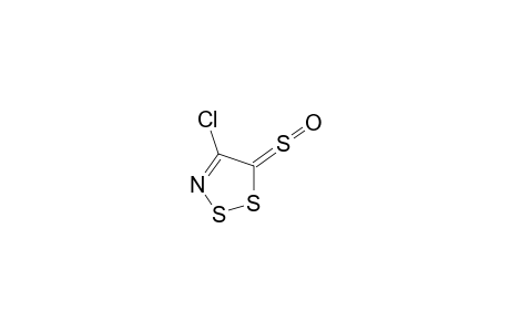 3-CHLORO-5H-1,2,3-DITHIAZOLE-5-THIONE_OXIDE