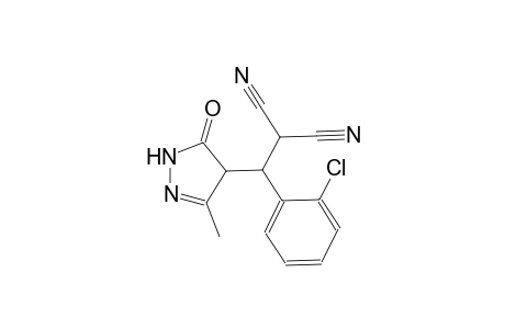 1H-pyrazole-4-propanenitrile, alpha~4~-(azanylidynemethyl)-beta~4~-(2-chlorophenyl)-4,5-dihydro-3-methyl-5-oxo-