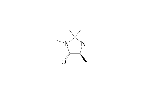 (5-S)-5-METHYL-2,2,3-TRIMETHYLIMIDAZOLIDINE-4-ONE