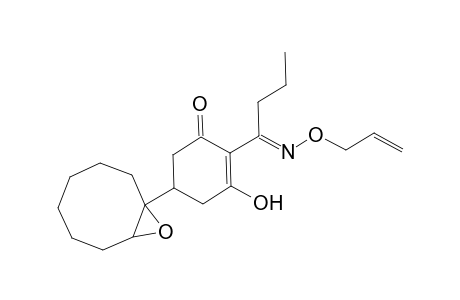 2-Cyclohexen-1-one, 3-hydroxy-5-(9-oxabicyclo[6.1.0]non-1-yl)-2-[1-[(2-propenyloxy)imino]butyl]-