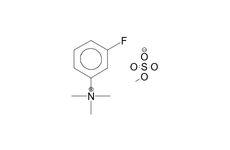 1-TRIMETHYLAMMONIO-3-FLUOROBENZENE METHYLSULPHATE