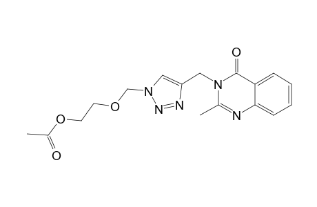 2-[[4-[(2-METHYL-4-OXO-QUINAZOLIN-3-YL)-METHYL]-1,2,3-TRIAZOL-1-YL]-METHOXY]-ETHYLACETATE