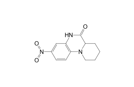 3-Nitro-7,8,9,10-tetrahydro-5H,6aH-pyrido[1,2-a]quinoxalin-6-one