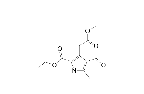 3-ETHOXYCARBONYLMETHYL-4-FORMYL-5-METHYLPYRROL-2-CARBONSAEUREETHYLESTER