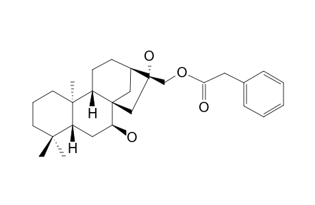 SCULPONEATIN-O;17-PHENYLACETOXY-ENT-KAURANE-7-ALPHA-16-BETA-DIOL