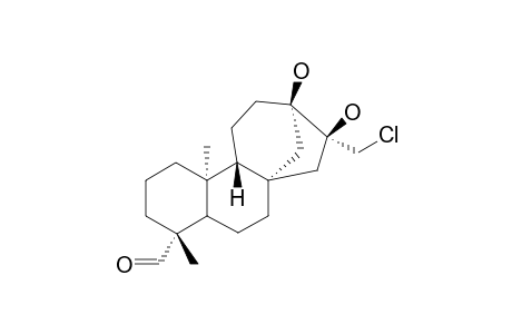 17-CHLORO-13,16-BETA-DIHYDROXY-ENT-KAURAN-19-AL