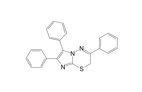 3,6,7-triphenyl-2H-imidazo[2,1-b][1,3,4]thiadiazine