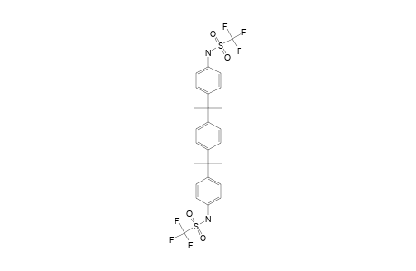 BIS-(4-TRIFLUOROMETHYLSULFONAMIDOPHENYL)-1,4-DIISOPROPYLBENZENE