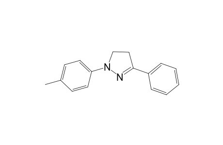 1H-Pyrazole, 4,5-dihydro-1-(4-methylphenyl)-3-phenyl-