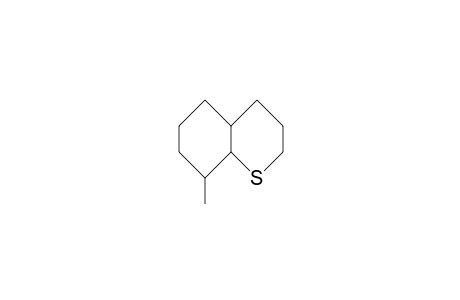 8b-Methyl-cis-1-thiadecalin