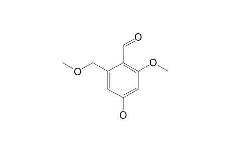 2-METHOXY-4-HYDROXY-6-METHOXYMETHYL-BENZALDEHYDE