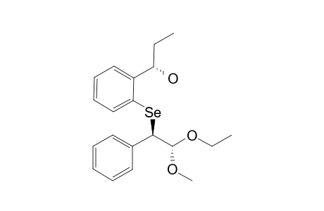 (S)-1-[[(S)-2-ETHOXY-2-METHOXY-(R)-1-PHENYL-ETHYLSELENYL]-PHENYL]-PROPANOL