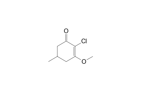 2-chloro-3-methoxy-5-methylcyclohex-2-en-1-one