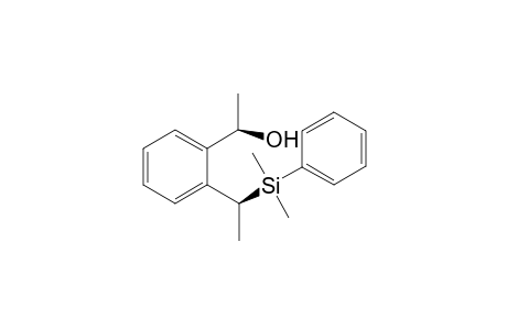 (R)-1-{2-[(S)-1-(Dimethyl-phenyl-silanyl)-ethyl]-phenyl}-ethanol