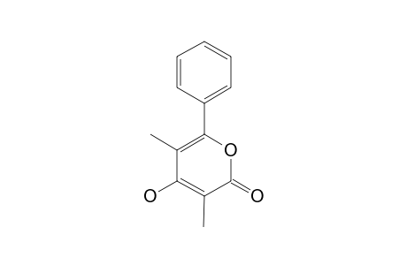 4-HYDROXY-3,5-DIMETHYL-6-PHENYL-PYRAN-2-ONE