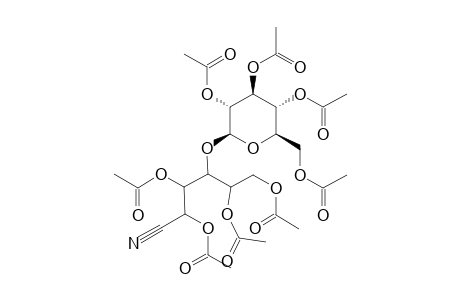 OCTA-O-ACETYLCELLOBIONONITRILE