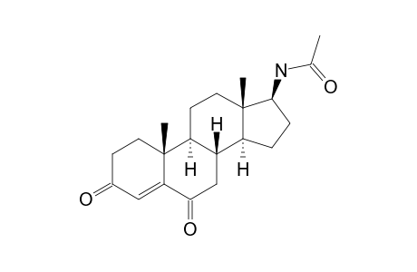 17-ACETAMIDO-ANDROST-4-EN-3,6-DIONE