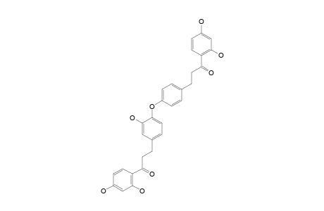 LITTORACHALCONE;2',4',3'',2''',4'''-PENTAHYDROXY-4-O-4''-TETRAHYDROBICHALCONE