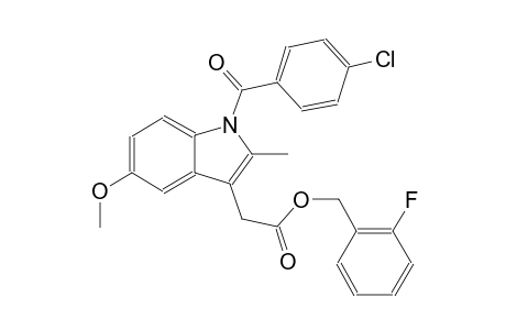 2-fluorobenzyl [1-(4-chlorobenzoyl)-5-methoxy-2-methyl-1H-indol-3-yl]acetate