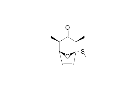 2,4-DIMETHYL-1-METHYLTHIO-8-OXABICYCLO-[3.2.1]-OCT-6-EN-3-ONE