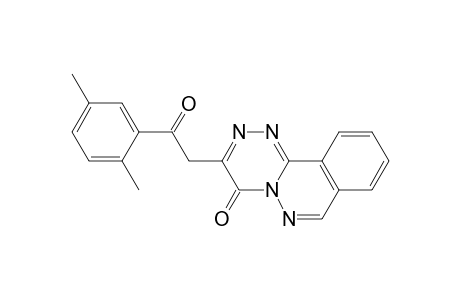 3-[2-(2,5-dimethylphenyl)-2-keto-ethyl]-[1,2,4]triazino[3,4-a]phthalazin-4-one