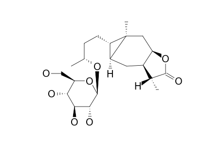 11-BETA,13-DIHYDRO-4H-CARABRONE-GLUCOSIDE