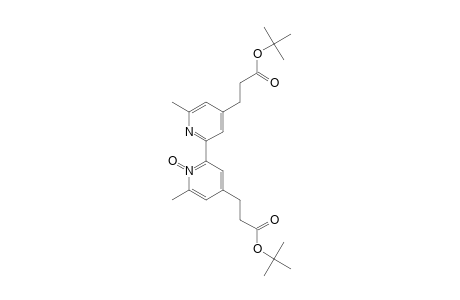 4,4'-BIS-{2-[(TERT.-BUTOXY)-CARBONYL]-ETHYL}-6,6'-DIMETHYL-2,2'-BIPYRIDINE-1-OXIDE