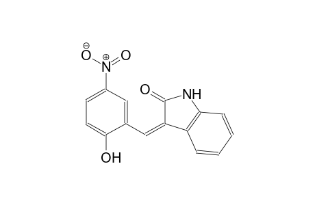 (3Z)-3-(2-hydroxy-5-nitrobenzylidene)-1,3-dihydro-2H-indol-2-one