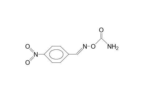 4-Nitro-benzaldehyde O-carbamoyloxime