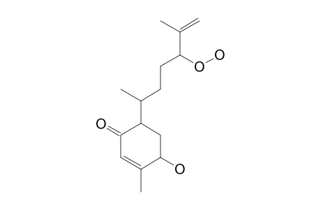 4-HYDROXY-10-HYDROPEROXY-11-BISABOLEN-1-ONE