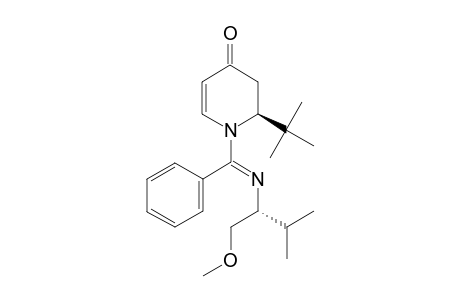 (2R)-2-TERT.-BUTYL-1-[(E)-[[(1S)-1-(METHOXYMETHYL)-2-METHYLPROPYL]-IMINO]-(PHENYL)-METHYL]-2,3-DIHYDROPYRIDIN-4(1H)-ONE