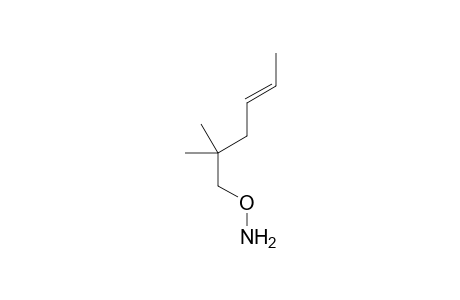 (E)-O-(2,2-Dimethylhex-4-en-1-yl)hydroxylamine