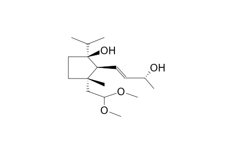 (1R,2R,3R)-3-METHYL-1-ISOPROPYL-2-(3ALPHA-HYDROXYBUT-1E-ENYL)-3-(2-DIMETHOXYETHYL)-1-CYCLOPENTANOL