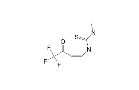 1-METHYL-3-(4,4,4-TRIFLUORO-3-OXO-1-BUTENYL)-THIOUREA;Z-ISOMER