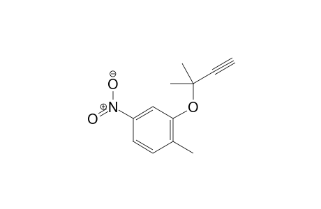 1-Methyl-2-[(2-methylbut-3-yn-2-yl)oxy]-4-nitrobenzene