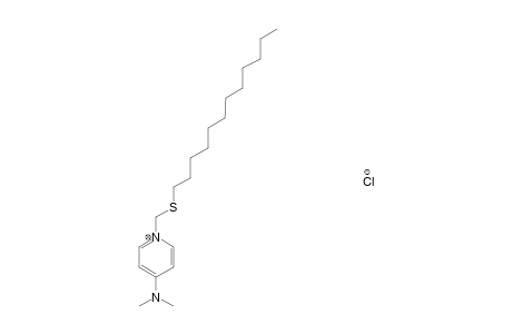 1-DODECYLTHIOMETHYL-4-DIMETHYLAMINO-PYRIDINIUM-CHLORIDE