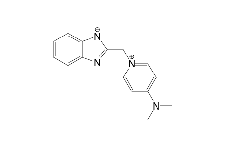 METHYLENE-1-[4-(DIMETHYLAMINO)-PYRIDINIUM]-2-BENZIMIDAZOLATE