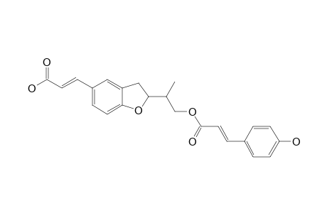 (E)-3-[2,3-DIHYDRO-2-[2-(E-PARA-COUMAROYLOXY)-1-METHYLETHYL]-5-BENZOFURANYL]-2-PROPENOIC-ACID