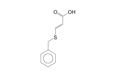 2-Propenoic acid, 3-[(phenylmethyl)thio]-, (E)-