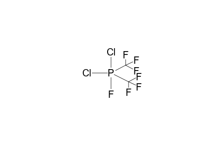 BIS(TRIFLUOROMETHYL)DICHLOROFLUOROPHOSPHORANE