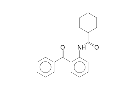 Cyclohexanecarboxamide, N-(2'-benzoylphenyl)-