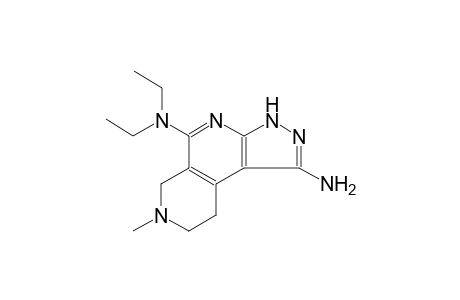 N~5~,N~5~-diethyl-7-methyl-6,7,8,9-tetrahydro-3H-pyrazolo[3,4-c][2,7]naphthyridine-1,5-diamine