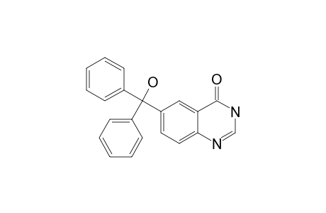 6-(HYDROXYDIPHENYLMETHYL)-3-H-QUINAZOLIN-4-ONE