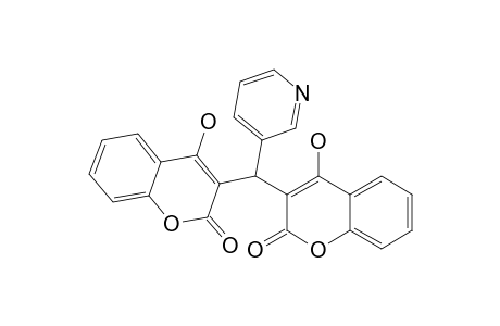 3,3'-(PYRIDIN-3-YL-METHANE-DIYL)-BIS-(4-HYDROXY-2H-CHROMEN-2-ONE)