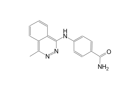 4-[(4-methyl-1-phthalazinyl)amino]benzamide