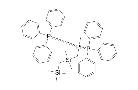 CIS-PT(ME)(CH2SIME2CH2SIME3)(PPH3)2